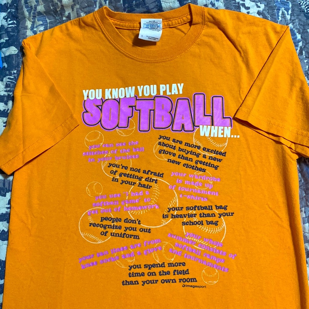Softball Graphic T-shirt